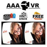 AAA VR Cinema Cardboard 3D SBS